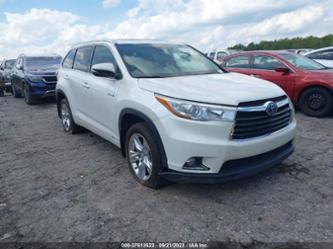 TOYOTA HIGHLANDER LIMITED PLATINUM V6