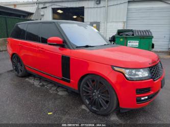 LAND ROVER RANGE ROVER 5.0L V8 SUPERCHARGED