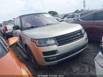 LAND ROVER RANGE ROVER 3.0L V6 SUPERCHARGED HSE