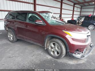 TOYOTA HIGHLANDER LIMITED PLATINUM V6