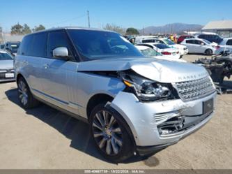 LAND ROVER RANGE ROVER 5.0L V8 SUPERCHARGED