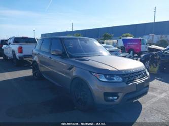 LAND ROVER RANGE ROVER SPORT 3.0L V6 SUPERCHARGED SE