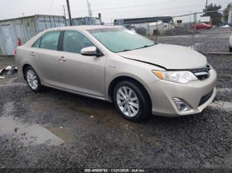 TOYOTA CAMRY HYBRID XLE