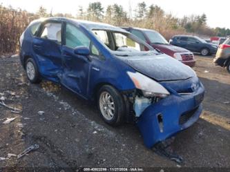 TOYOTA PRIUS V THREE