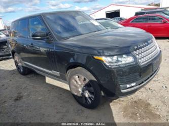 LAND ROVER RANGE ROVER 5.0L V8 SUPERCHARGED