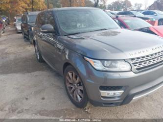 LAND ROVER RANGE ROVER SPORT 3.0L V6 SUPERCHARGED HSE