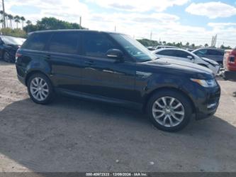 LAND ROVER RANGE ROVER SPORT 3.0L V6 SUPERCHARGED HSE