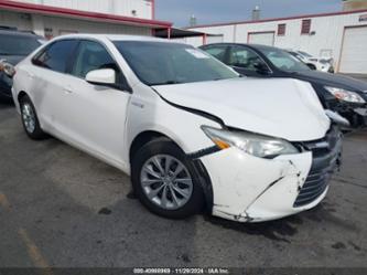 TOYOTA CAMRY HYBRID LE