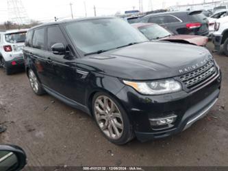 LAND ROVER RANGE ROVER SPORT 3.0L V6 SUPERCHARGED HSE