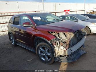 TOYOTA HIGHLANDER LIMITED PLATINUM V6