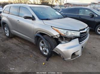 TOYOTA HIGHLANDER LIMITED V6