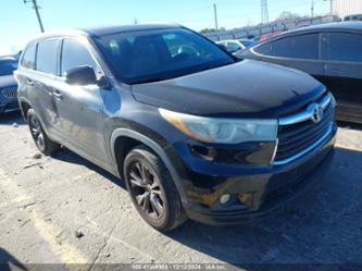 TOYOTA HIGHLANDER XLE V6