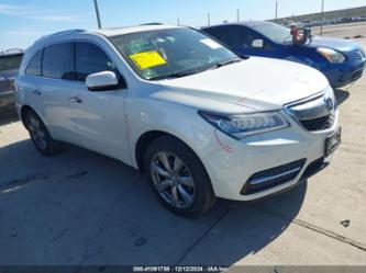 ACURA MDX ADVANCE PKG W/ENTERTAINMENT PKG