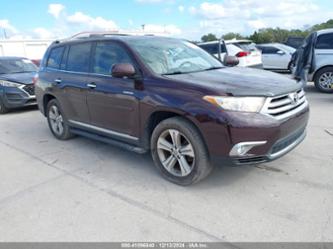 TOYOTA HIGHLANDER LIMITED V6