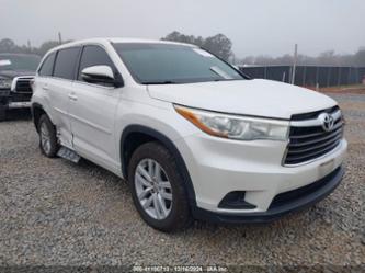 TOYOTA HIGHLANDER LE