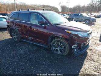 TOYOTA HIGHLANDER XLE V6