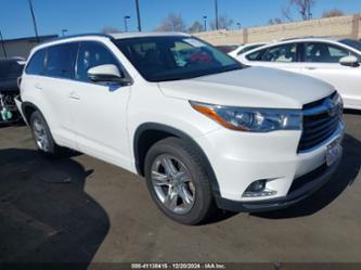 TOYOTA HIGHLANDER LIMITED V6