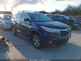 TOYOTA HIGHLANDER XLE V6