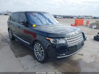 LAND ROVER RANGE ROVER 5.0L V8 SUPERCHARGED