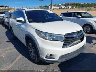 TOYOTA HIGHLANDER XLE V6