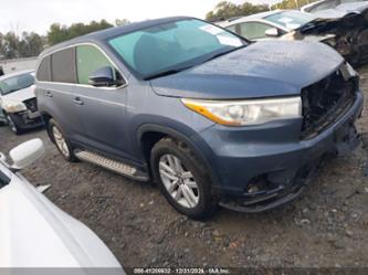 TOYOTA HIGHLANDER LE