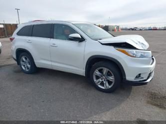 TOYOTA HIGHLANDER LIMITED PLATINUM V6