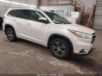 TOYOTA HIGHLANDER XLE V6