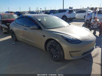 TESLA MODEL 3 PERFORMANCE DUAL MOTOR ALL-WHEEL DRIVE