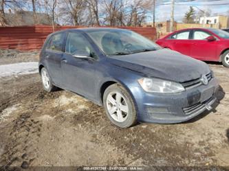 VOLKSWAGEN GOLF TSI S 4-DOOR/TSI SE 4-DOOR/TSI SEL 4-DOOR/TSI WOLFSBURG EDITION 4-DOOR