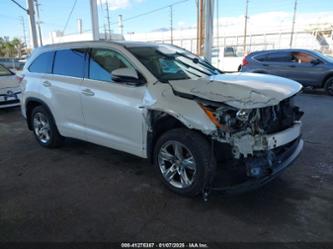 TOYOTA HIGHLANDER LIMITED PLATINUM V6