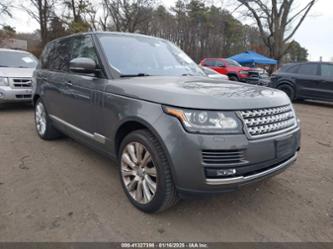 LAND ROVER RANGE ROVER 5.0L V8 SUPERCHARGED