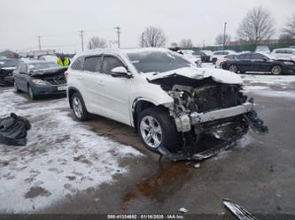 TOYOTA HIGHLANDER LIMITED PLATINUM V6