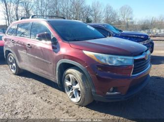 TOYOTA HIGHLANDER LIMITED V6