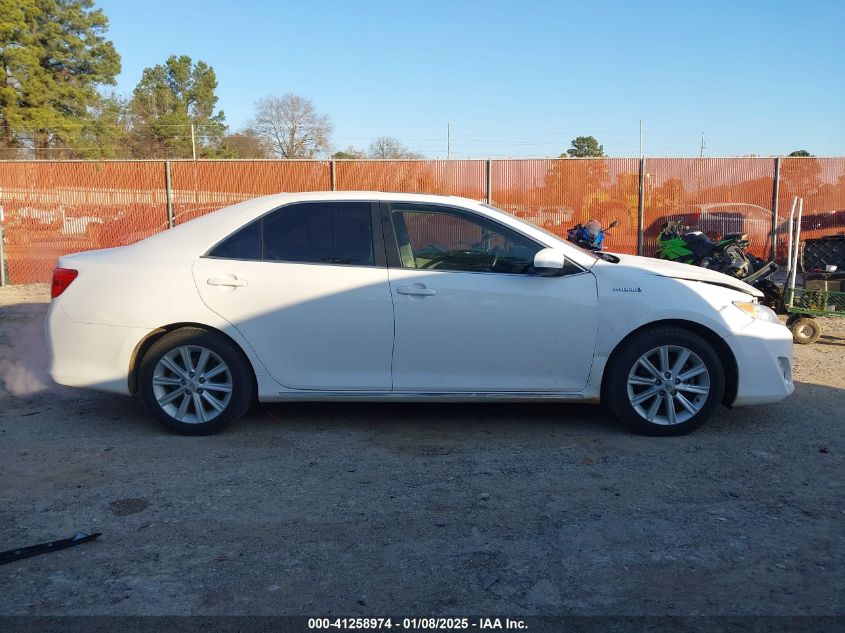 TOYOTA CAMRY HYBRID XLE